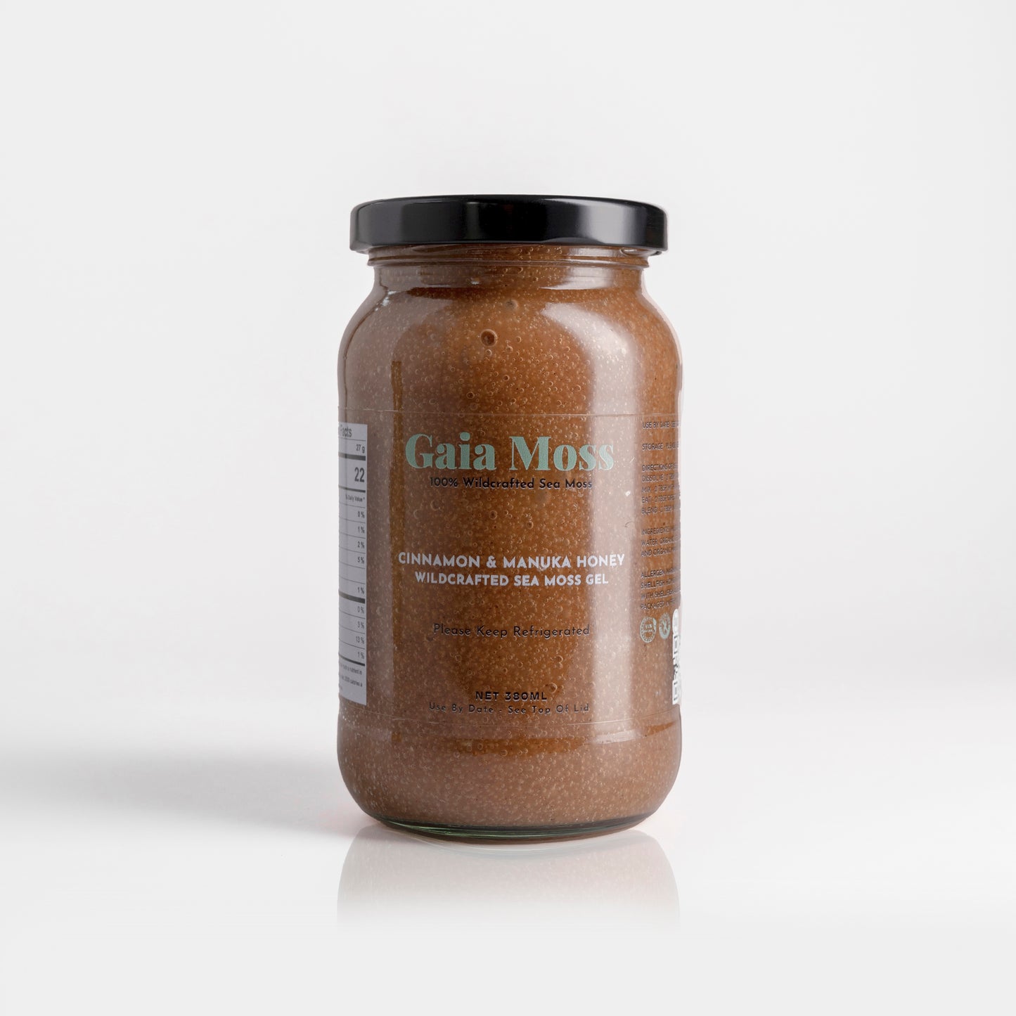 Cinnamon & Manuka Honey Infused Sea Moss Gel