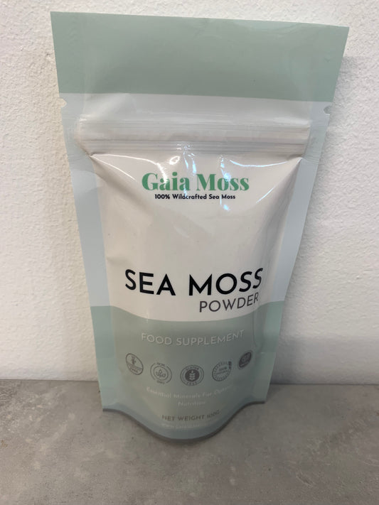100% Wildcrafted Sea Moss Powder - 100g