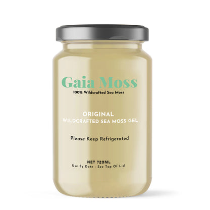 100% Organic Wildcrafted Sea Moss Gel