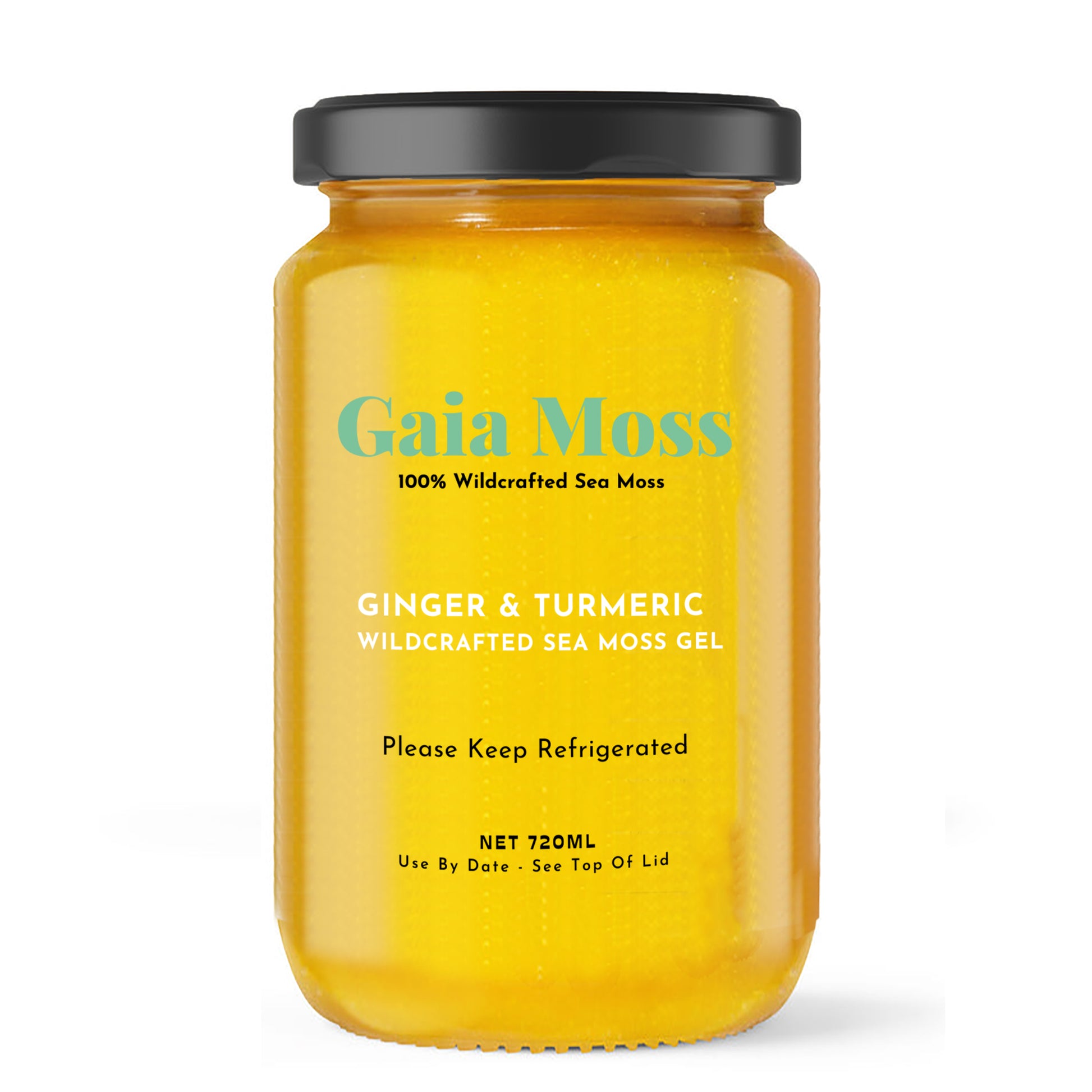 Ginger & Turmeric Infused Sea Moss Gel