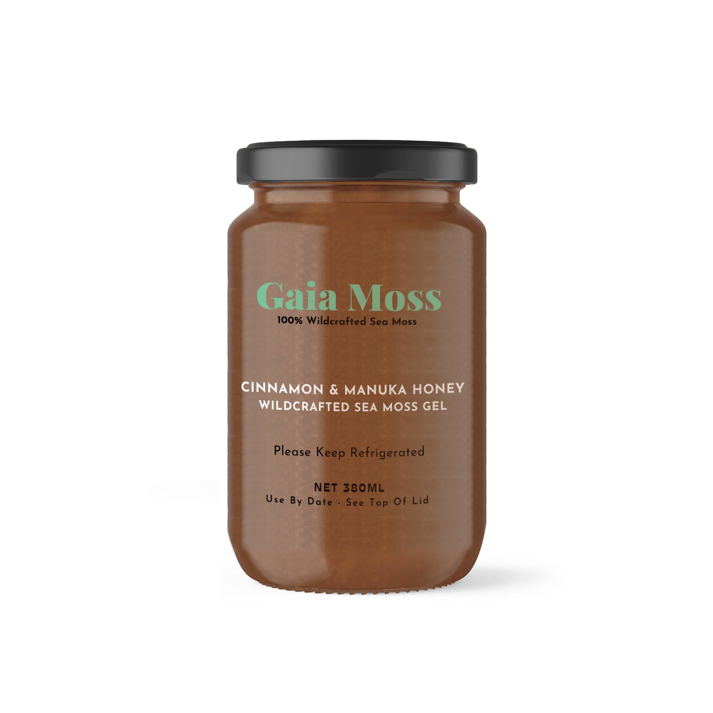 Cinnamon & Manuka Honey Infused Sea Moss Gel