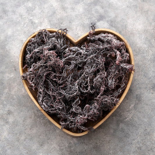 Wildcrafted Raw Sun Dried Purple Sea Moss