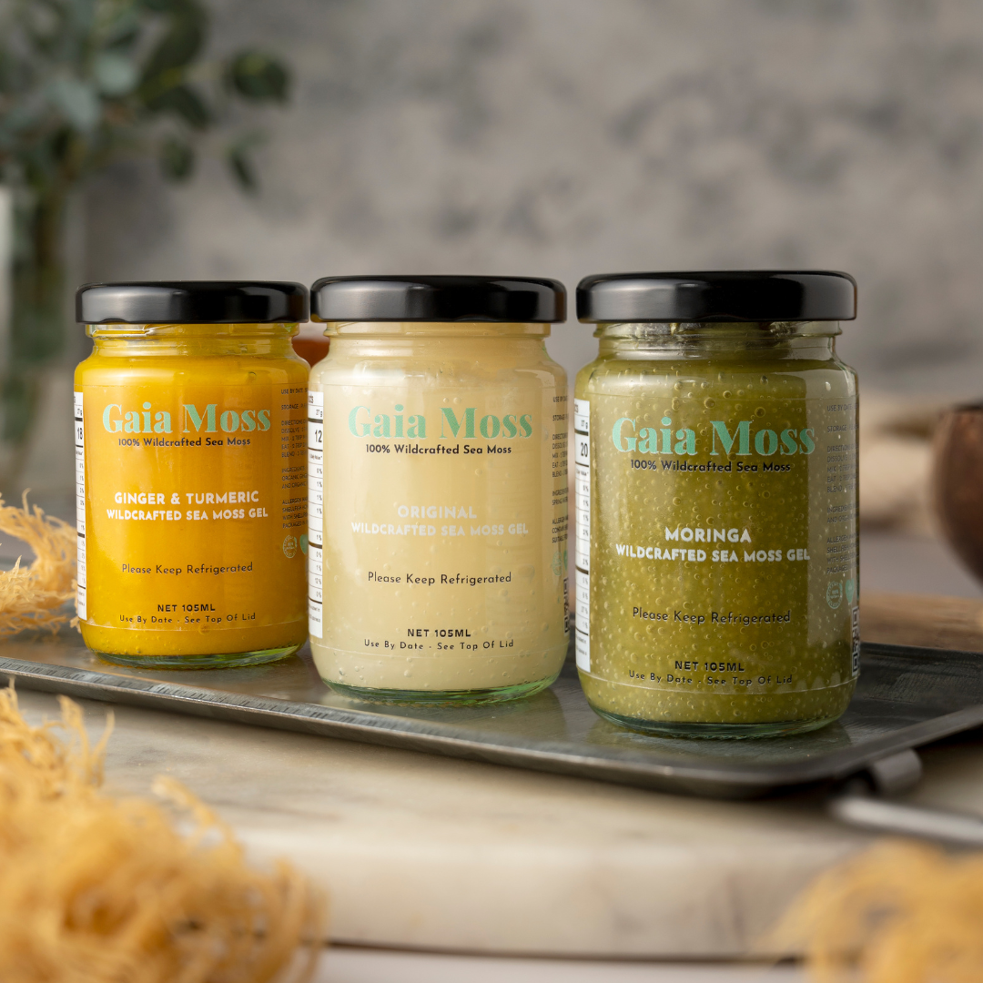 100% Organic Wildcrafted Sea Moss Gel - Sample Collection