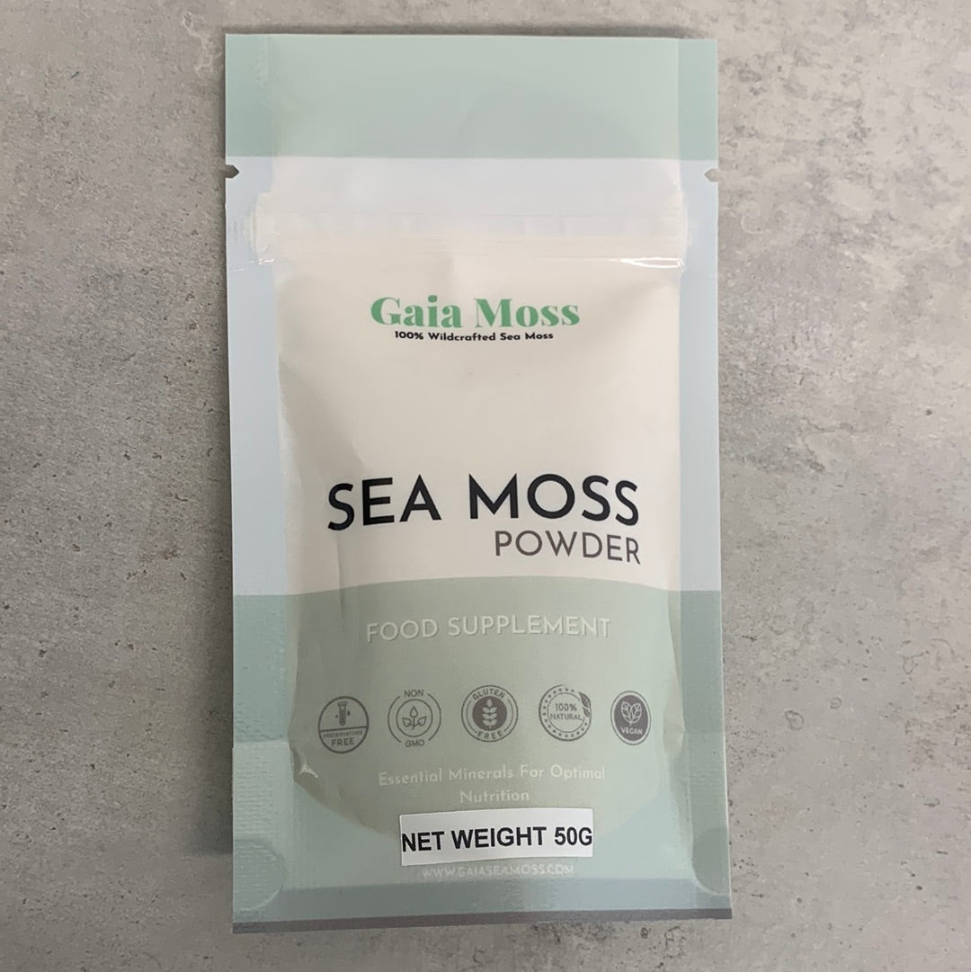 100% Wildcrafted Sea Moss Powder - 100g